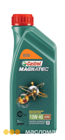 Моторное масло Castrol  10W-40 полусинтетическое A3/B3, A3/B4      1 л.