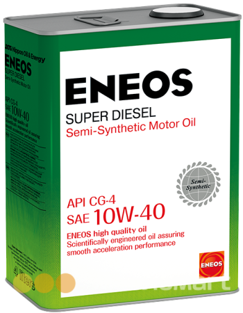 10/40 Super Diesel ENEOS   4л. п/синт. API CG-4 Масло моторное /кор.6шт./