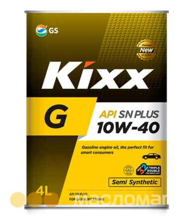 10/40 G SN Kixx 4л. п/синт. Масло моторное  ж/б