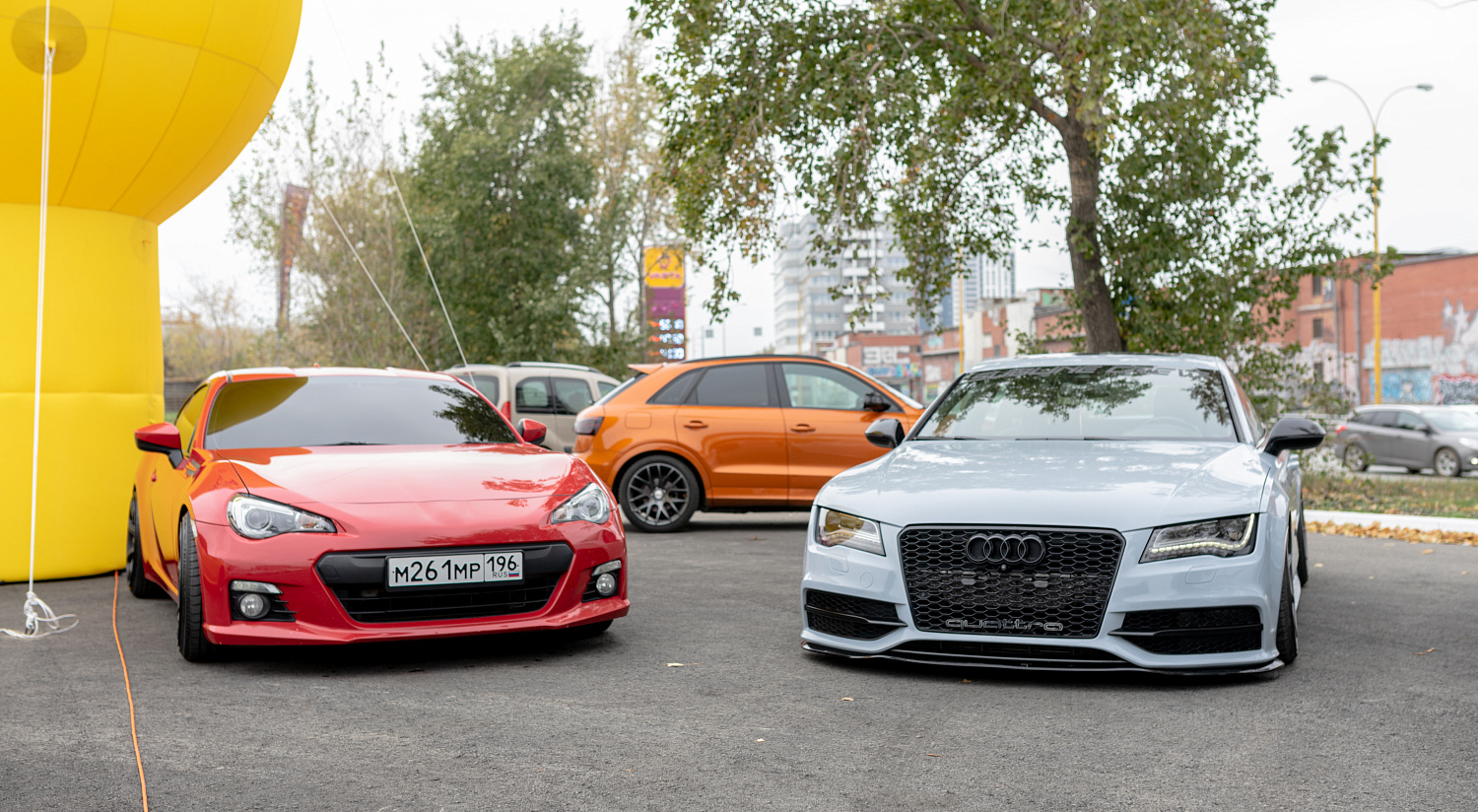 Фотоотчет с праздничного открытия в городе Е