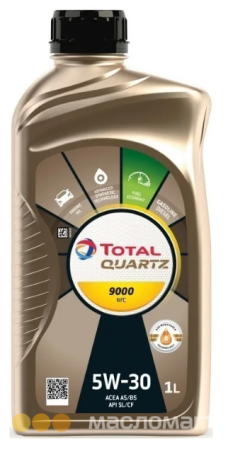 5/30 Quartz 9000 Future NFC TOTAL   1л. синт. API SL/CF Масло моторное/кор. 18 шт/